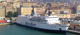 Blueline nel porto di Ancona