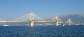 Ponte Rion Antirion sullo Stretto di Patrasso